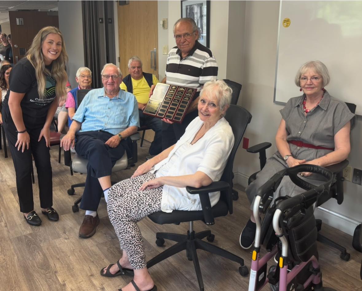 CMH Volunteers receiving award