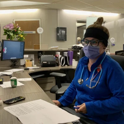 Jen Woods: Facing COVID-19 adversity together to deliver excellent patient care