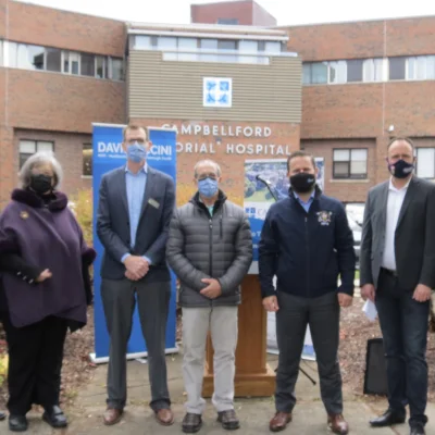 MPP Piccini announces $714,900 for infrastructure upgrades at Campbellford Memorial Hospital MPP Piccini announces $714,900 for infrastructure upgrades at Campbellford Memorial Hospital