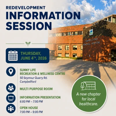 Campbellford Memorial Hospital Hosting Redevelopment Information Session on June 4 Campbellford Memorial Hospital Hosting Redevelopment Information Session on June 4