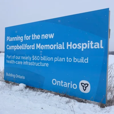 Campbellford Memorial Hospital Redevelopment Planning takes a Major Step Forward